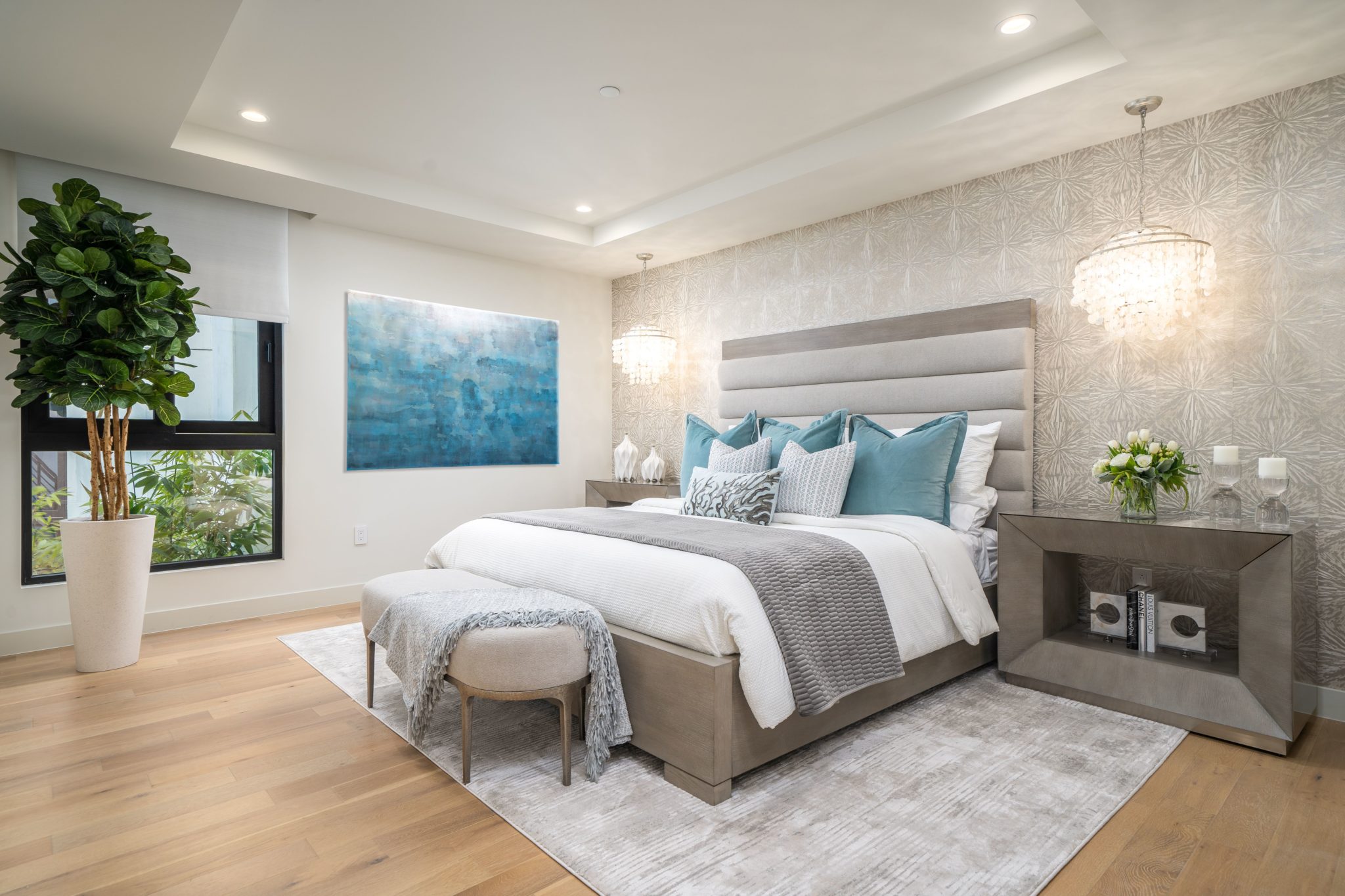 Ocean Inspired Bedroom