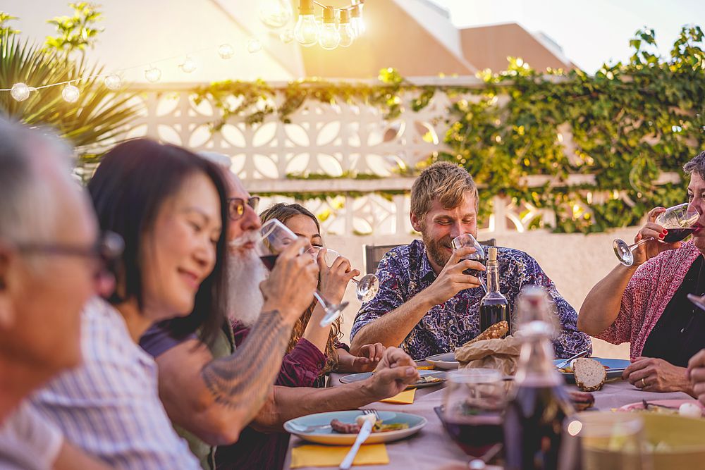 Al fresco eating in the best state in the USA - California!