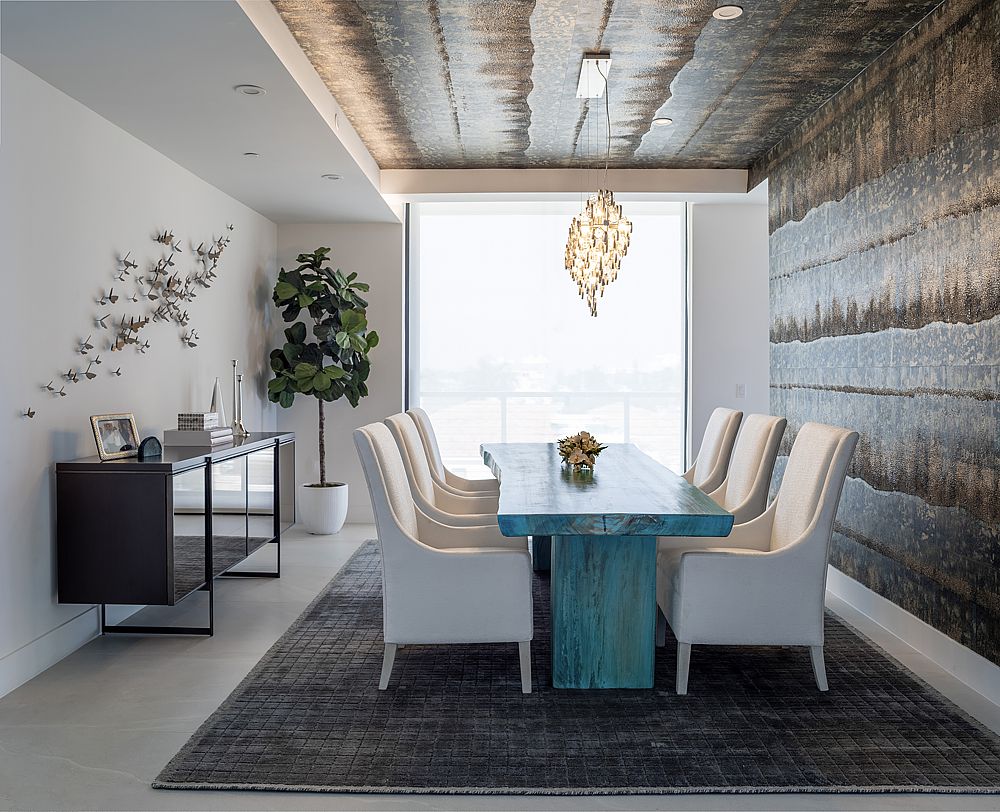 A statement piece could be select furniture, custom wallpaper or a special piece of art.